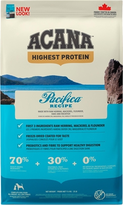 ACANA Highest Protein Dog Pacifica (makrel) 11,4 kg